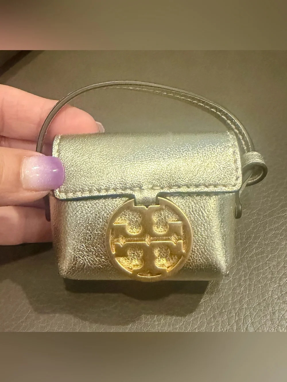 Tory Burch shimmery metallic